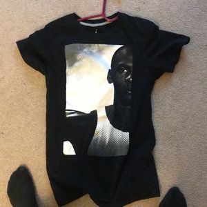 Black Jordan shirt